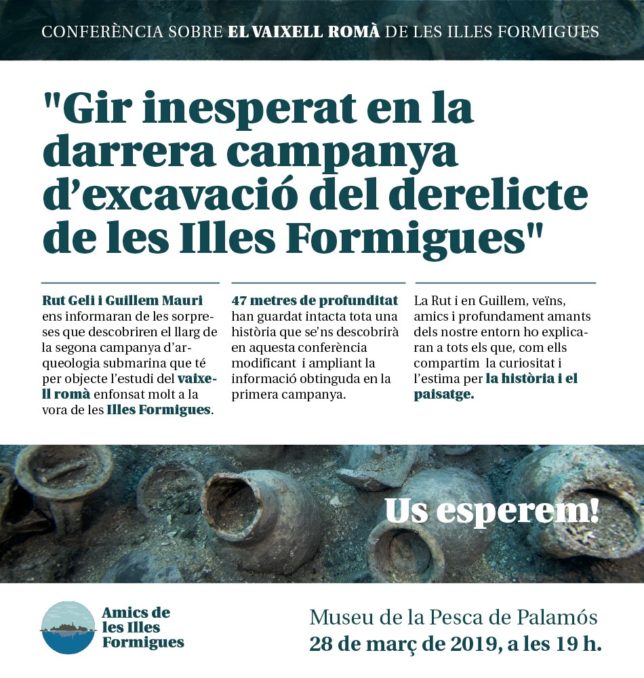 Conferència vaixell Romà Illes formigues