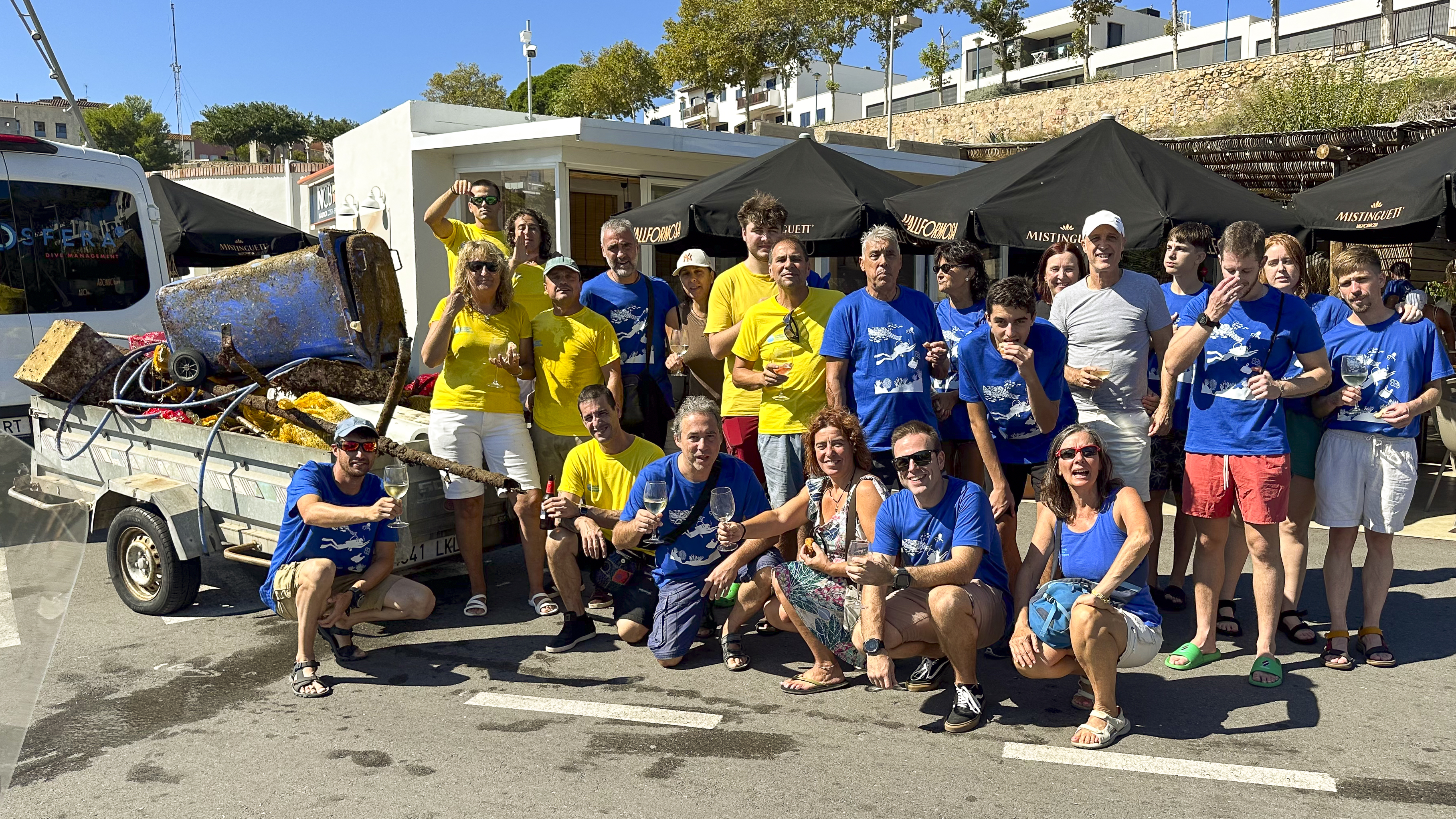 La nostra lluita per un Mediterrani més net: Recollida de brossa al Port Marina de Palamós